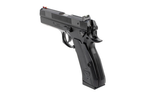 CZ97 BD Omega decocker/safety operation .cal 45 ACP features night sights